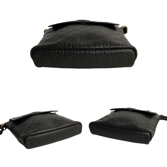 Gucci Shima GG Pattern Leather Mini Bag Pochette Brown - Picture 5 of 11